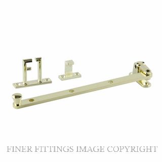 JAECO S180 CASEMENT STAY 240MM BRASS PLATE