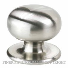 SYLVAN BV2434 MANSTON 34MM SOLID BRASS KNOB SATIN NICKEL