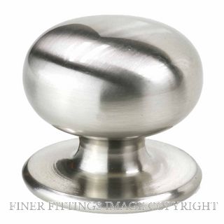 SYLVAN BV2434 MANSTON 34MM SOLID BRASS KNOB SATIN NICKEL