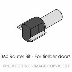 BRIO ROUTER360 ROUTER BIT FOR FLUSH BOLT