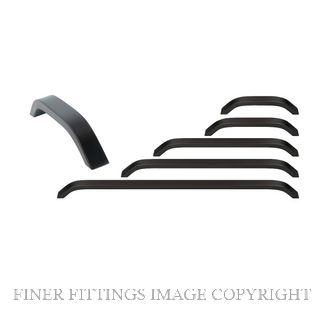 WINDOR 6484-BLK STREAMLINE HANDLE 128MM MATT BLACK