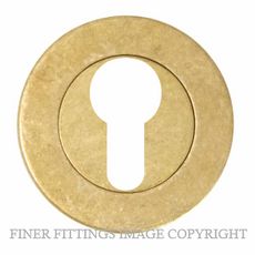 WINDSOR 8189 RLB ESCUTCHEON - 50MM ROSE RUMBLED BRASS