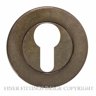 WINDSOR BRASS 8189 AB ESCUTCHEON - 50MM ROSE ANTIQUE BRONZE