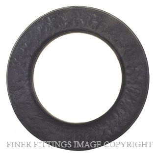 ELEMENTS HARDWARE 2035 BLACK IRON - NEWSPAPER RING BLACK