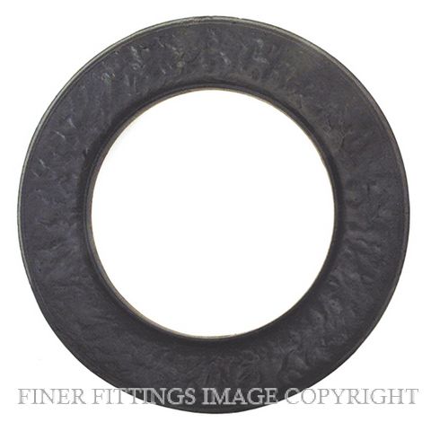 ELEMENTS HARDWARE 2035 BLACK IRON - NEWSPAPER RING BLACK