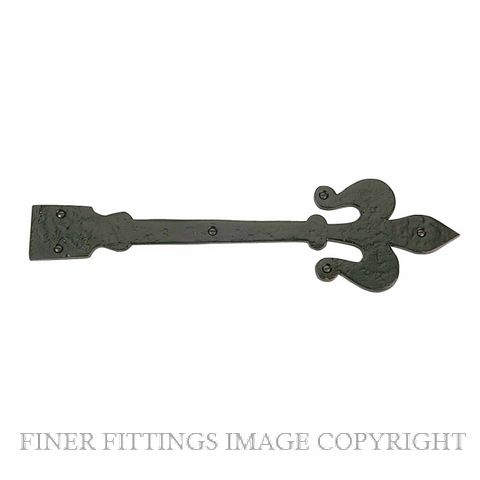 ELEMENTS HARDWARE 2002 BLACK IRON - FALSE HINGE 400MM BLACK