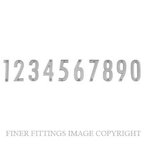 ELEMENTS 5251 50MM MODERN NUMERAL SATIN CHROME