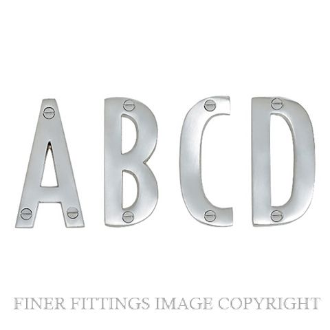 ELEMENTS 5300 ALPHABET 50MM A-D SATIN CHROME