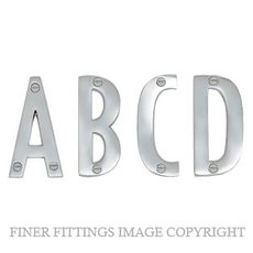 ELEMENTS 5301 ALPHABET 76MM A-G SATIN CHROME