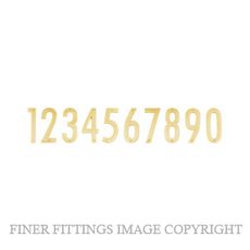 ELEMENTS 5254 150MM NUMERALS POLISHED BRASS