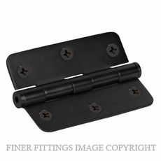 WINDSOR 5904 BLK HINGE LOOSE PIN RADIUS 89X60 MATT BLACK