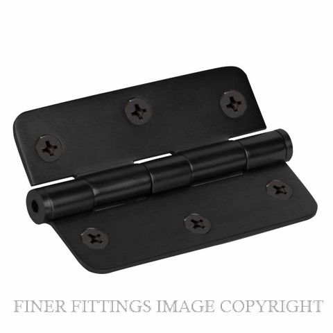 WINDSOR 5904 BLK HINGE LOOSE PIN RADIUS 89X60 MATT BLACK