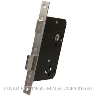 SYLVAN S785 45MM BACKSET EURO CYLINDER MORTIC LOCK SATIN STAINLESS