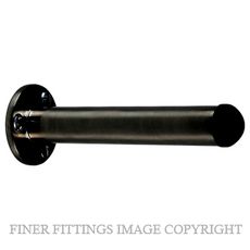 WINDSOR 5230 110MM DOORSTOP SKIRTING FIX MATT BLACK