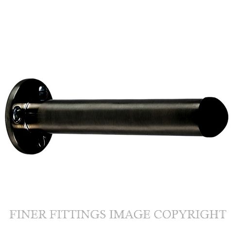 WINDSOR 5230 110MM DOORSTOP SKIRTING FIX MATT BLACK