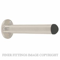 WINDSOR 5230 110MM DOORSTOP SKIRTING FIX BRUSHED NICKEL