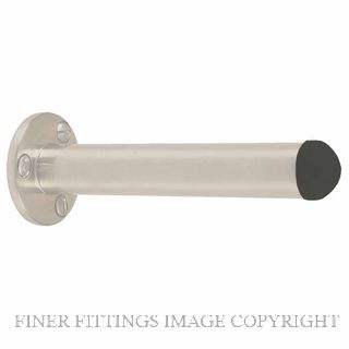 WINDSOR 5230 110MM DOORSTOP SKIRTING FIX BRUSHED NICKEL