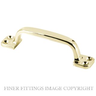 JAECO 120 PULL HANDLE 120MM BRASS PLATE