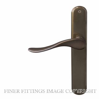 WINDSOR 8168 AB HAVEN OVAL LONGPLATE ANTIQUE BRONZE