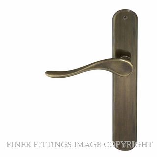 WINDSOR 8168 OR HAVEN OVAL LONGPLATE OIL RUBBED BRONZE