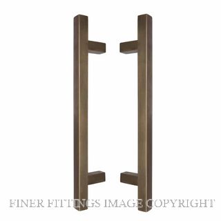 WINDSOR 8192 OR PULL HANDLE BACK TO BACK 400MM OA OIL RUBBED BRONZE