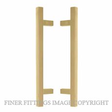 WINDSOR 8192 UB PULL HANDLES UNLACQUERED BRASS