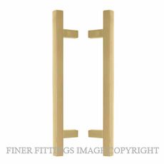 WINDSOR 8192 UB PULL HANDLES UNLACQUERED BRASS