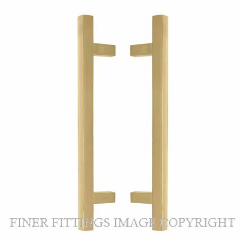 WINDSOR 8192 UB PULL HANDLES UNLACQUERED BRASS