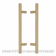 WINDSOR 8190 - 8191 UB PULL HANDLES UNLACQUERED BRASS