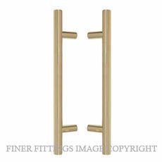 WINDSOR 8190 - 8191 UB PULL HANDLES UNLACQUERED BRASS