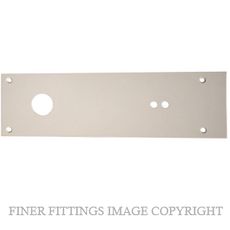 BRITON 2800W WOOD FIX SSS COVER PLATE 107MMX366MM SATIN STAINLESS