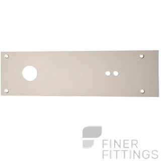 BRITON 2800W WOOD FIX SSS COVER PLATE 107MMX366MM SATIN STAINLESS