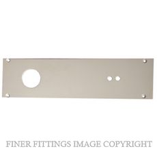 BRITON 2800A ALUM FIX SSS COVER PLATE 94MMX350MM SATIN STAINLESS