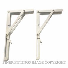 JAECO JA97WH FOLDING HINGE BRACKETS 300X160X20MM WHITE