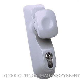 BRITON 1413 LE SILVER PANIC BOLT KNOB LESS CYL SILVER GREY