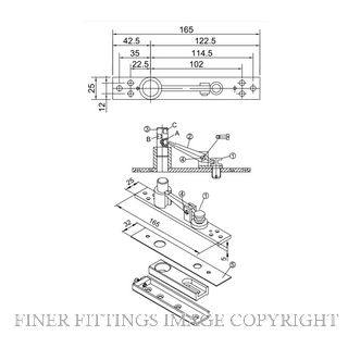 BRITON SP7500 TOP PIVOT SET