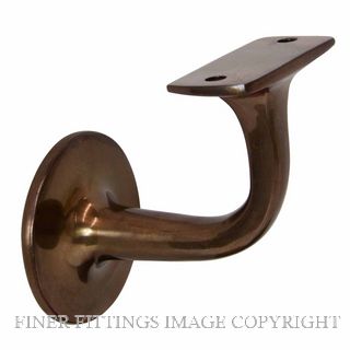 WINDSOR 5140 AB STAIR RAIL BRACKET ANTIQUE BRONZE