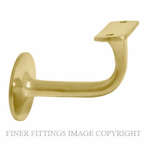 WINDSOR 5153 PB STAIR RAIL BRACKET POLISHED BRASS