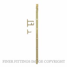 WINDSOR 5184 UB CASEMENT STAY 350MM UNLACQUERED BRASS