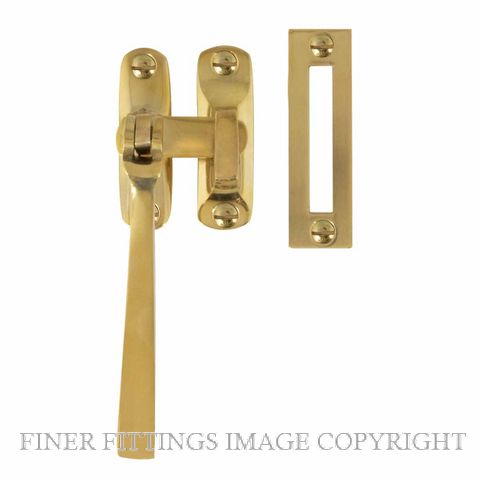 WINDSOR 5187 PB CASEMENT FASTENER SQUARE HANDLE POLISHED BRASS