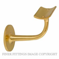 WINDSOR 5167 UB STAIR RAIL BRACKET UNLACQUERED BRASS