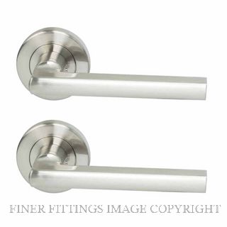 MILES NELSON PAR100 MILANO PARMA HANDLE SET SATIN NICKEL