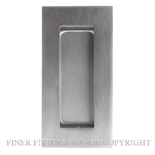 WINDSOR 5242 SQUARE CONC FIX FLUSHPULL 102X51MM STAINLESS