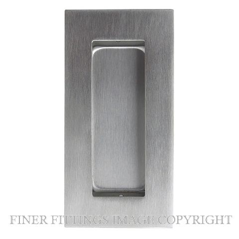 WINDSOR 5242 SQUARE CONC FIX FLUSHPULL 102X51MM STAINLESS