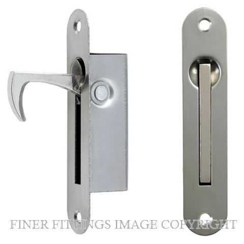 WINDSOR 5267 OVAL DOOR EDGE PULL 100X20MM STAINLESS