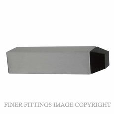 WINDSOR 5262 80MM SQUARE DOORSTOP SKIRTING MOUNT BRUSHED NICKEL