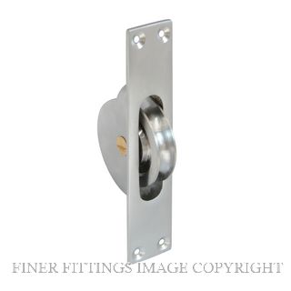 WINDSOR 5197 SC SASH PULLEY SATIN CHROME