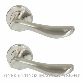 MILES NELSON ANZ100 MILANO ANZIO HANDLE SET SATIN NICKEL