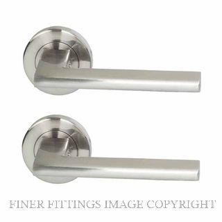 MILES NELSON FOR100 MILANO FORLI HANDLE SET SATIN NICKEL