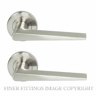 MILES NELSON LUC100 MILANO LUCCA HANDLE SET SATIN NICKEL